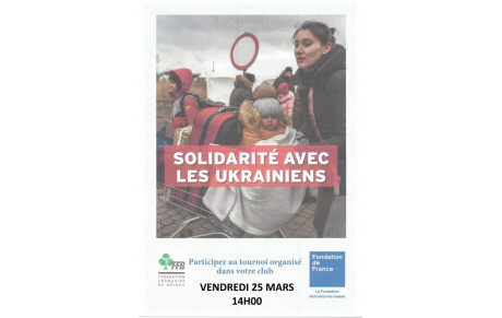 TOURNOI DE SOLIDARITE AVEC L'UKRAINE